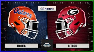 Week 10 Florida vs Georgia Full Simulation [upl. by Tlok]