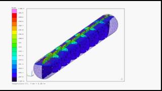 simulation of ullage collapse postfill in LNG rail car [upl. by Hellah834]