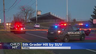 Fridley 5th Grader Seriously Injured After Being Hit By SUV [upl. by Einnaj]