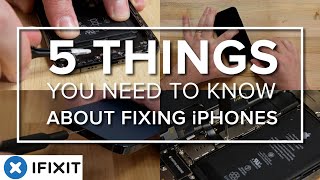 5 Things You Need To Know About Repairing iPhones [upl. by Kooima86]