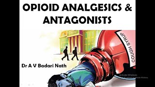 Opioid Analgesics amp Antagonists [upl. by Yrome]