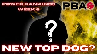 Theres a NEW 1  PBA Power Rankings Week 5 Indiana Classic [upl. by Aicercal]