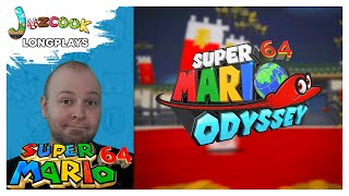 Super Mario Odyssey 64  Super Mario 64 Romhack Longplay [upl. by Maise655]