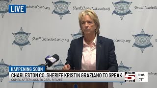 RAW VIDEO Charleston Co Sheriff Kristin Graziano concedes race to Carl Ritchie [upl. by Lorenzana]