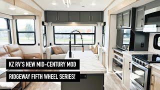 KZ RVquots New 2025 Ridgeway Fifth Wheel Series For Sale in Michigan 31RL 27RK 35BH Tour amp Features [upl. by Aicella]