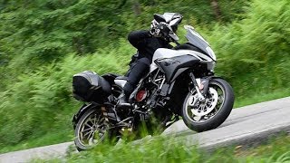 2019 MV Agusta Turismo Veloce 800 Lusso SCS Review  First Ride [upl. by Leizahaj402]