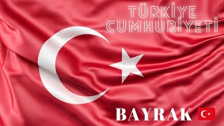 TÜRK BAYRAĞI 🇹🇷  1 Saat 1 Ömür 🇹🇷 [upl. by Eimrots]