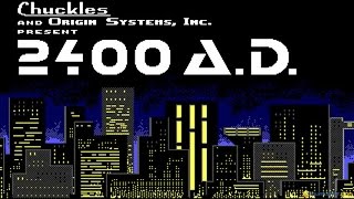 2400 AD gameplay PC Game 1987 [upl. by Thetisa]