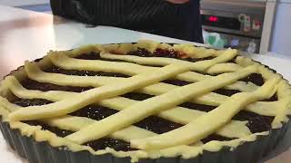 Crostata con marmellata di ciliegie [upl. by Barbara]