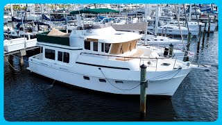 The Most COMFORTABLE MidSized Trawler Ive Been Aboard Full Tour Learning the Lines [upl. by Cardie]