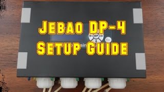 Jebao DP4 Dosing Pump Setup  Beginner Guide To Saltwater Aquariums [upl. by Venetia]