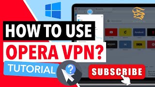 How to Enable VPN on Opera Web Browser 2024 [upl. by Llevaj]