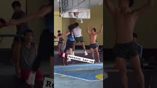 Grabi pinasabay ang dalawa Reverse Layup Bambam palaña shorts highlights basketball [upl. by Kire]