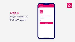 Een account aanmaken in de OVpay app [upl. by Cyd951]