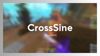 Hacking on BlocksMC with CrossSine Beta  Free Client amp Config [upl. by Liagaba395]