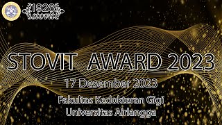 STOVIT AWARD 2023 [upl. by Aicnorev]