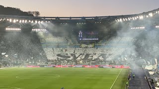 SVEN GÖRAN ERIKSSON 🩵  TRIBUTO da BRIVIDI allo STADIO OLIMPICO prima di LAZIO SASSUOLO ⚪️🔵 [upl. by Rep239]