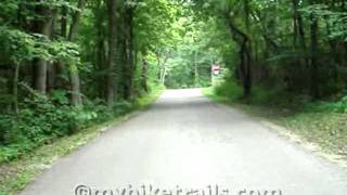 Stillwater River Trail  North amp South in Englewood Ohio at 4x Speed [upl. by Kalbli]