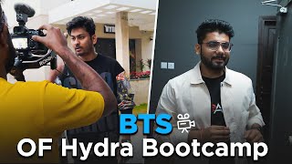 BEHIND THE SCENES OF HYDRA BOOTCAMP REVEAL 😜  ALPHA VLOGS [upl. by Yeliak]