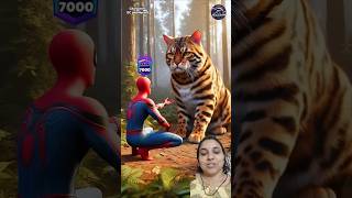 A Cat Surprise  Who is best SpiderMan vs Venom vs Captain America shorts​ spiderman​ [upl. by Yenot]