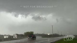 03242024 Wichita Falls TX  Hail high winds supercell structure [upl. by Nolrac529]