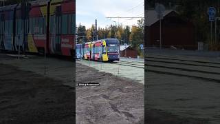 Tampere Tram Test Drive train shortsvideo tramtrain tramlines rautarunnari shorts [upl. by Mutz]