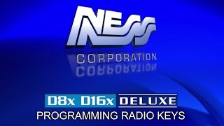 Ness DX Training Programming Radio Keys [upl. by Marelda424]