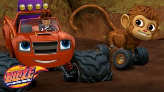 Blaze Gets Stuck in STICKY Mud w AJ  90 Minute Compilation  Blaze and the Monster Machines [upl. by Sirama709]