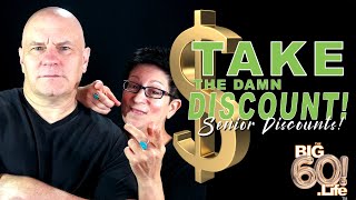 Your SENIOR DISCOUNT  Take the Damn Discount [upl. by Niaz]