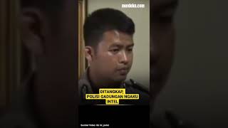 POLISI GADUNGAN NGAKU INTEL Ditangkap Tampangnya Kicep merdekadotcom polisigadungan [upl. by Ahsenwahs]