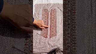 Organza patch ke sath neck design banane ka ideasSimple neck design viralvideo trending [upl. by Gottuard]