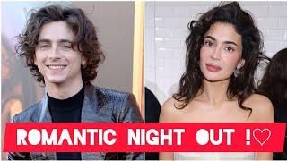 Kylie Jenner and Timothée Chalamet Make Rare Outing in NYC for Date Night [upl. by Aprile]