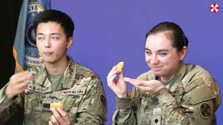 US Army MREs vs Korean MREs The taste test [upl. by Nnaeed]