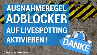 Positivliste  Allowliste im Adblocker und Consent Mangement für livespottingtv aktivieren [upl. by Lachance]