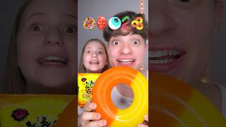 Giant Gummy Emojis ASMR With My Sister 😵‍💫 [upl. by Nwahshar]