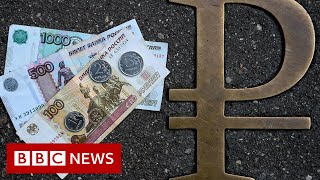 Russian currency crashes as economic impact of Ukrainian invasion takes effect  BBC News [upl. by Novad]