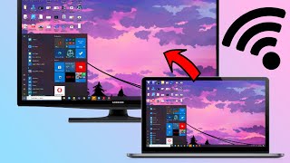 How to Connect Dekstop PC to TV Wirelessly Free No WIFI No HDMI Step by Step 2022 [upl. by Gaudette534]