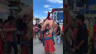 Dharan Lakhe Dance In RathaYatra subscribe travel naturalplaces viralvideo nature explorefeed [upl. by Atoiganap528]