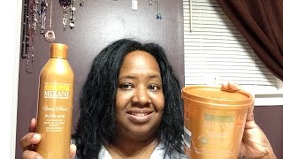 My 2nd Time Using MIZANI BUTTER BLENDS RELAXER Chit Chat Step by Step amp DEMO [upl. by Patterman]