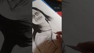 My new artwork art aritist drawing reels sketch youtubeshorts [upl. by Marmion]