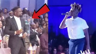 WATCH Quamina Mp Got Sarkodie On His Feet  See His Memorable Performance At The 4syte Awards [upl. by Anerda600]