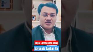 Ikigai  Reason for being  Advocate Sahban Ali shorts ikigai [upl. by Aniuqahs]