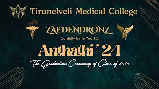 Tirunelveli Medical College  ANTHATHI24  Graduation Ceremony 2024 [upl. by Priscella483]