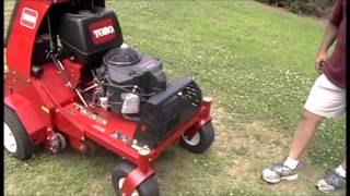 Toro 30quot Ride on Aerator [upl. by Mhoj]