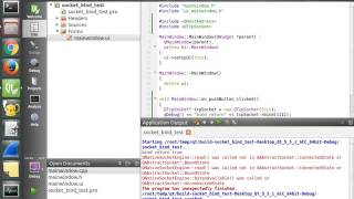 qtbug tcpsocket bind error [upl. by Suirauqram]