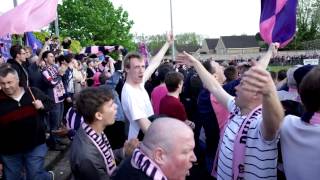 Dulwich Hamlet fans in action [upl. by Blake]