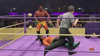 Ultimate Toughman Tournament Final Match Power Warrior vs Rick Rude [upl. by Nosbig]