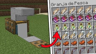 🎣 Como hacer una GRANJA de PESCA ¡FÁCIL para Minecraft Bedrock 121 [upl. by Eltsyrhc648]