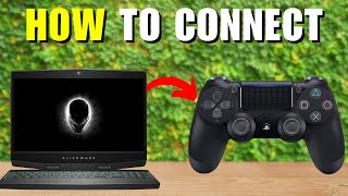 How To Connect PS4 Controller To Alienware Laptop [upl. by Gainor]