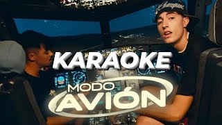 YO SOY PLEX  MODO AVIÓN KARAOKE [upl. by Sybil404]